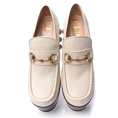 gucci vegas loafer mystic white|women's Gucci loafers.